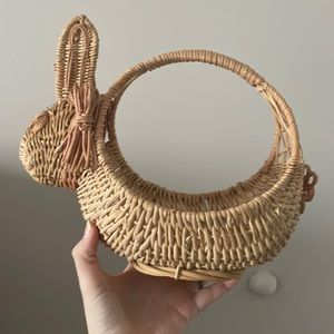 Bunny basket Easter themed